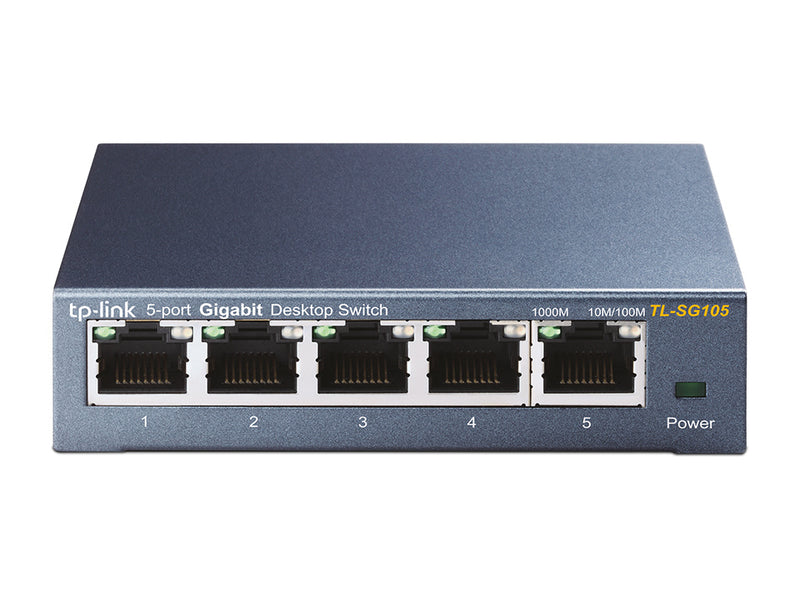TP-Link -   TL-SG105 Unmanaged Gigabit Ethernet (10/100/1000) Zwart