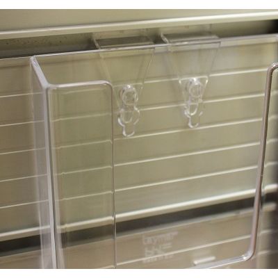 Klika -  Slatwall clip -set-voor Taymar wandbakje