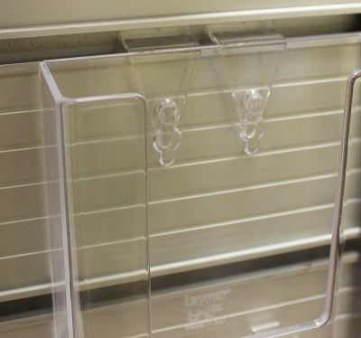 Klika – Slatwall-Clip-Set – für Taymar-Wandbehälter