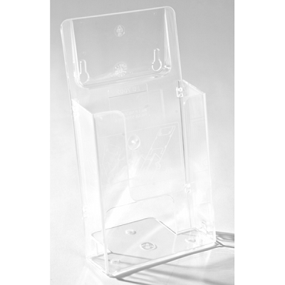 Klika - Plateau à brochures Plano 11x21 cm debout/suspendu 30 pièces