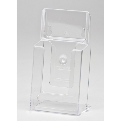 Klika - Plateau à brochures 10x21 cm debout/suspendu APOL 40 pièces