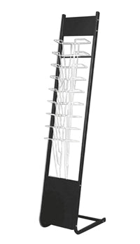 Klika -  Brochurerek 9 vakken x A4 staand