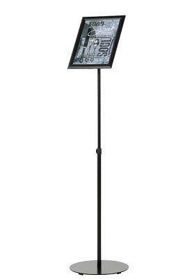 Klika - Info standard A4 noir télescopique 2 pièces