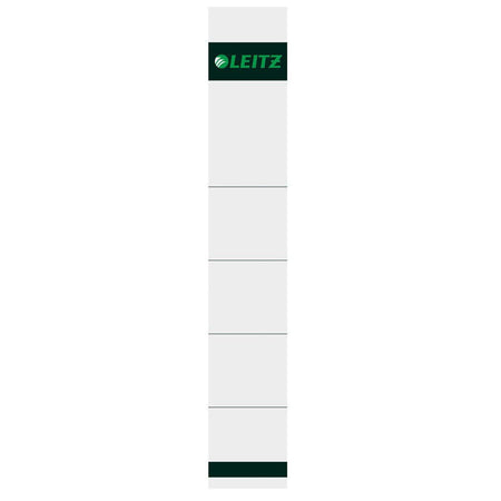 Leitz - Carte à insérer pour dos étroit 32x191mm gris 10 pièces