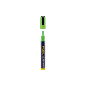 SECURIT - Krijtstift SMA-510 platte punt 2-6mm groen