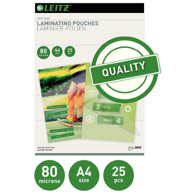Leitz - Laminierhülle iLAM A4 2x80micron EVA 25 Stück