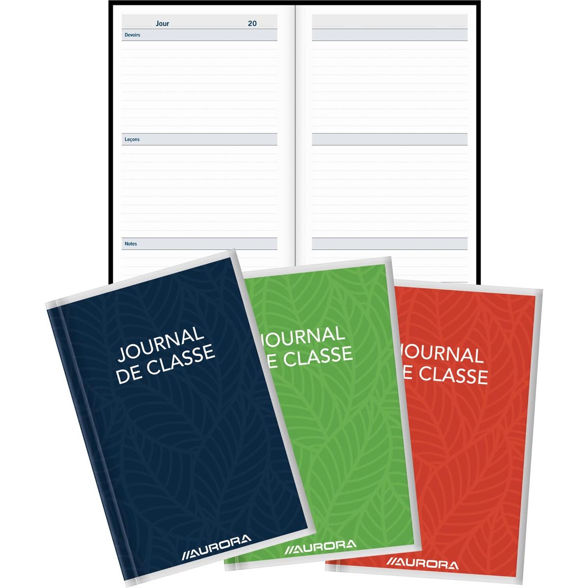 Aurora - Agenda scolaire Education ft 10,5 x 16,5 cm, 224 pages, perpétuel