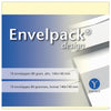 Papyrus - Enveloppe Envelpack Design carré 140x140mm ivoire 894410 10 pièces