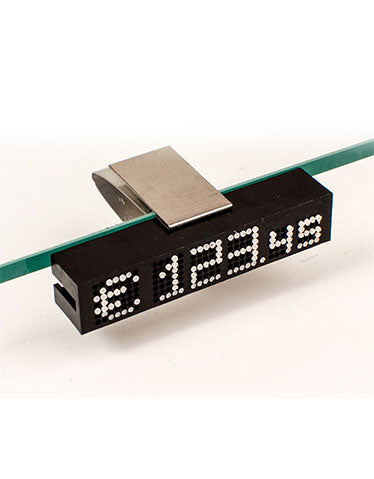 Klika -  Stainless Shelfholder prijsmodule 10st