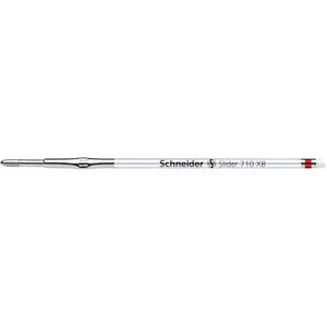 Schneider -  balpenvulling Slider 710 XB, rood