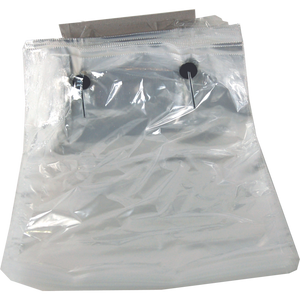 Klika -  Zak | Beugelzak | LDPE | 28x30cm | 25my | Half brood | transparant | 2000 stuks
