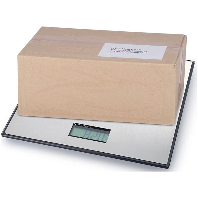 Maul - Packungsskala Global 25 kg ( /20gr) inkl. Wiegen Sie Plateau 32x32 cm, wiegen Kg und LB