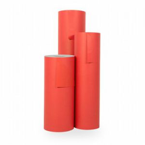 Klika -  Cadeaupapier 50cm des. 1715 Kraft Rood