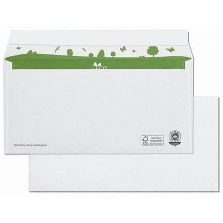 BeECO - Enveloppes pour bang, pi 110 x 220 mm, sans fenêtre, boîte de 500 pièces