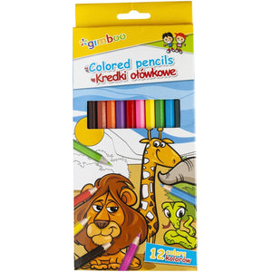 OFFICE products -   kleurpotlood Gimboo, kartonnen etui van 12 stuks