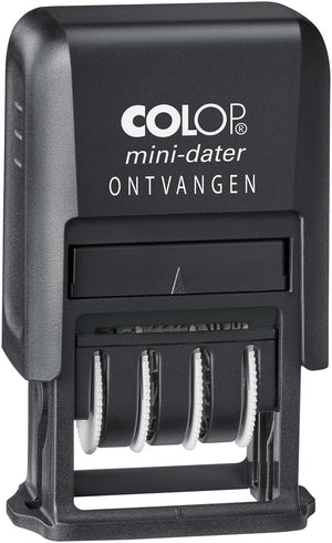Colop -  mini-dater S160/L2 N, met datum en ONTVANGEN