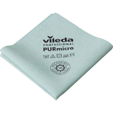 Vileda -  microvezeldoek Purmicro Active, pak van 5 stuks, groen