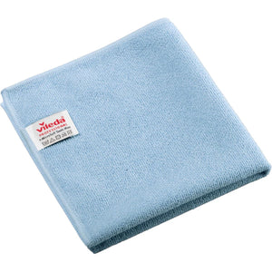Vileda - Professionelles r-MicroTuff Swift Max Mikrofasertuch, 5er-Pack, blau