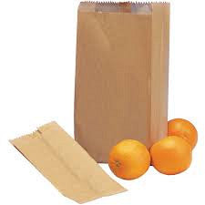 Papier du sac - Sac à fruits 50 grammes brun 2 livres 10 kg