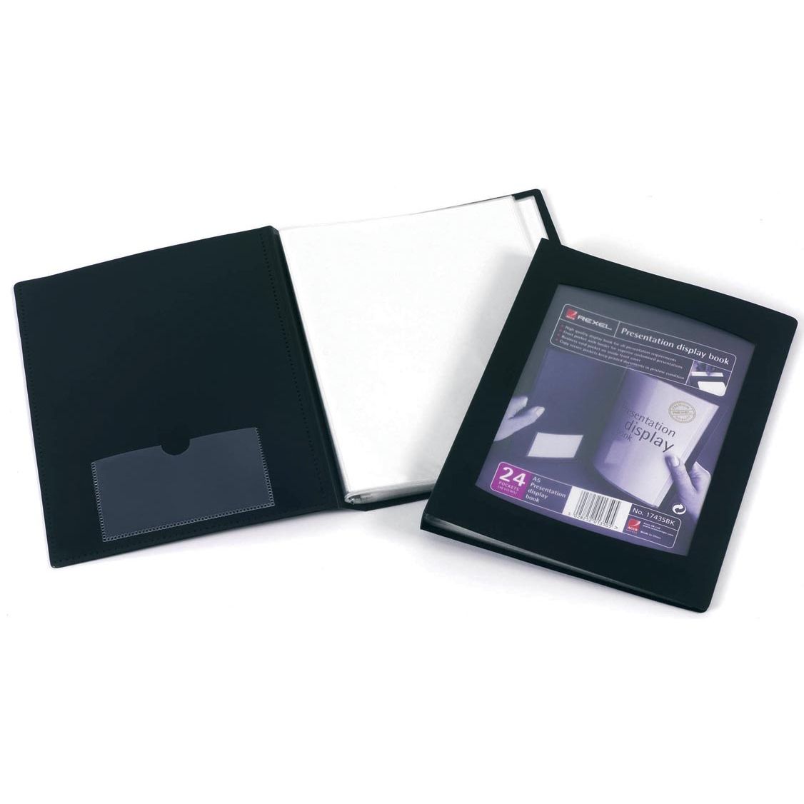 Rexel -  lbum Professional Display Book voor ft A5, 24 tassen