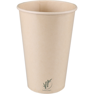 Depa -  | Milkshakebeker | Bamboepapier + PE | 400ml | 16oz | Ø90mm | lichtbruin | 1000 stuks