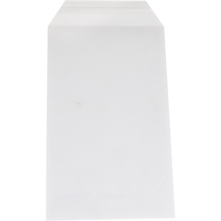 Klika - Enveloppe d'expédition PP 125x200mm + 50mm transparente 100 pièces avec adhésif.. | 10 pièces