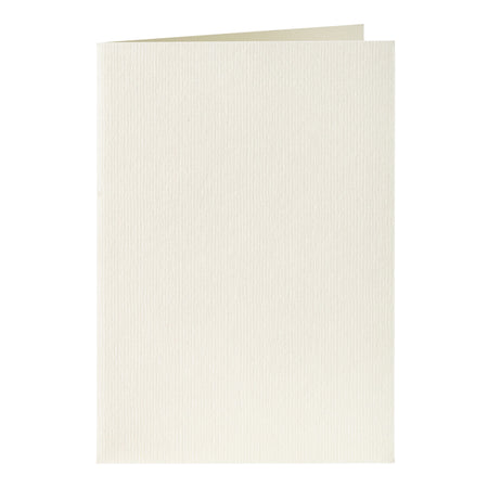 Papicolor - Carte de correspondance double 105x148mm oeillet blanc pack de 6 pièces