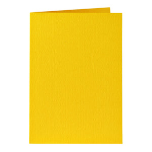 Papicolor - Korrespondenzkarte doppelt 105x148mm kastanienbraun, Packung mit 6 Stück