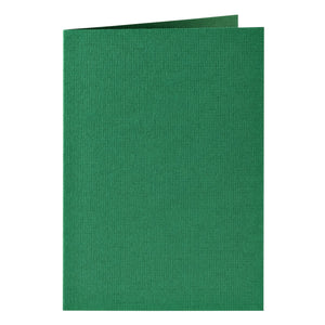 Papicolor - Korrespondenzkarte doppelt 105x148mm kieferngrün Packung mit 6 Stück