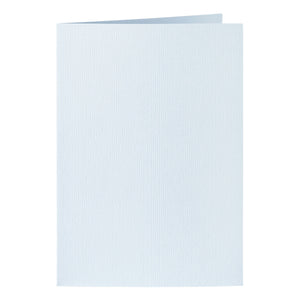Papicolor - Korrespondenzkarte doppelt 105x148mm babyblau Packung mit 6 Stück