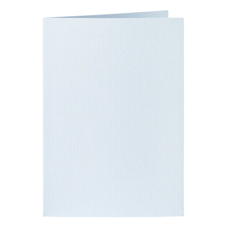 Papicolor - Carte de correspondance double 105x148mm bleu ciel pack de 6 pièces