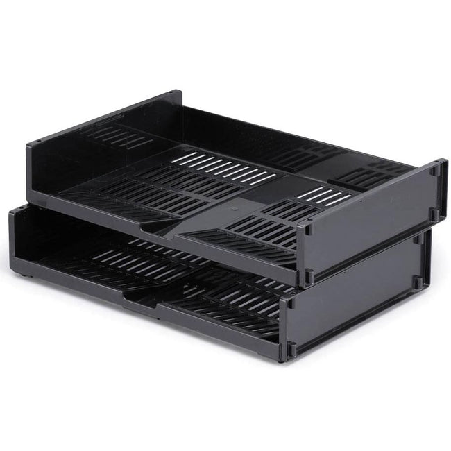 Durable - corbeille à courrier adaptée au format A4 noir