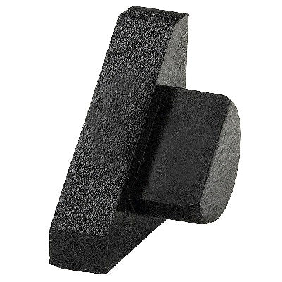 Klika -  Blanko beginstuk zwart Compact Mini 20s