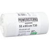 PowerSterko - Sac poubelle | PEBD recyclé | 55x65cm | T30 | blanc | 500 pièces