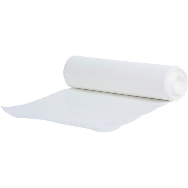 PowerSterko - Afvalzak | Gerecycled LDPE | 55x65cm | T30 | wit | 500 stuks