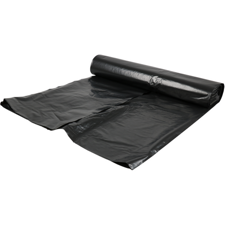 PowerSterko - Sac poubelle | PEBD recyclé | 65/ 25x140cm | T70 | noir | 100 pièces