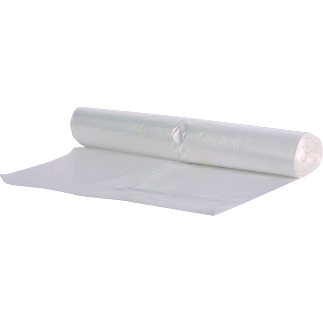 PowerSterko -  Afvalzak | Gerecycled LDPE | 65/ 25x140cm | T70 | transparant | 100 stuks