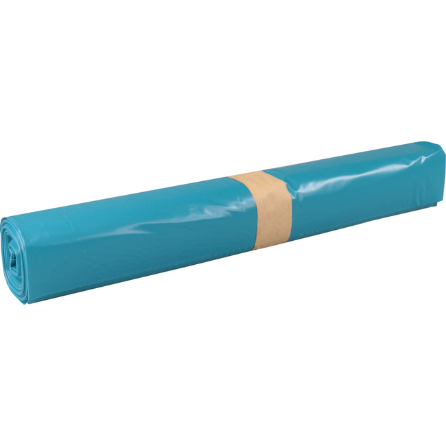 PowerSterko - Afvalzak | Gerecycled LDPE | T100 | blauw | 100 stuks