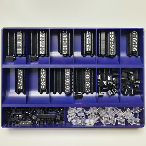 Klika - Cassette de prix Compact Midi 1310 noir et blanc