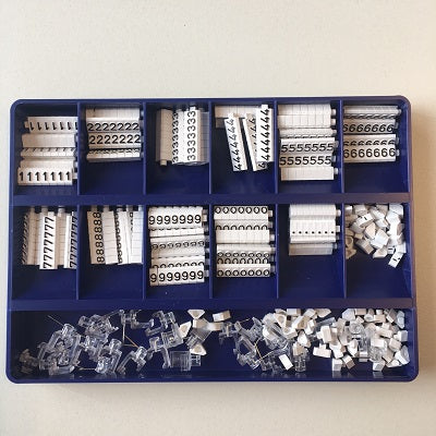 Klika -  Prijscassette Compact Mini 1302 wit/zwar