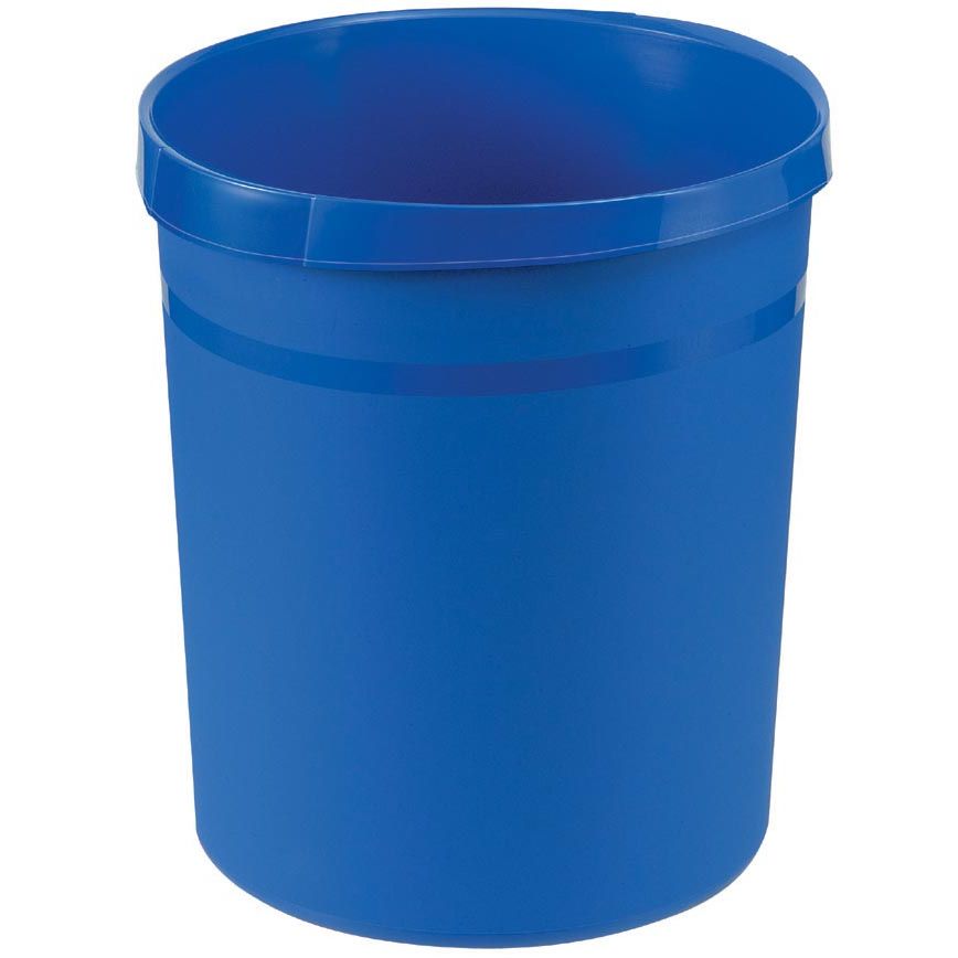 Han - corbeille à papier bleue