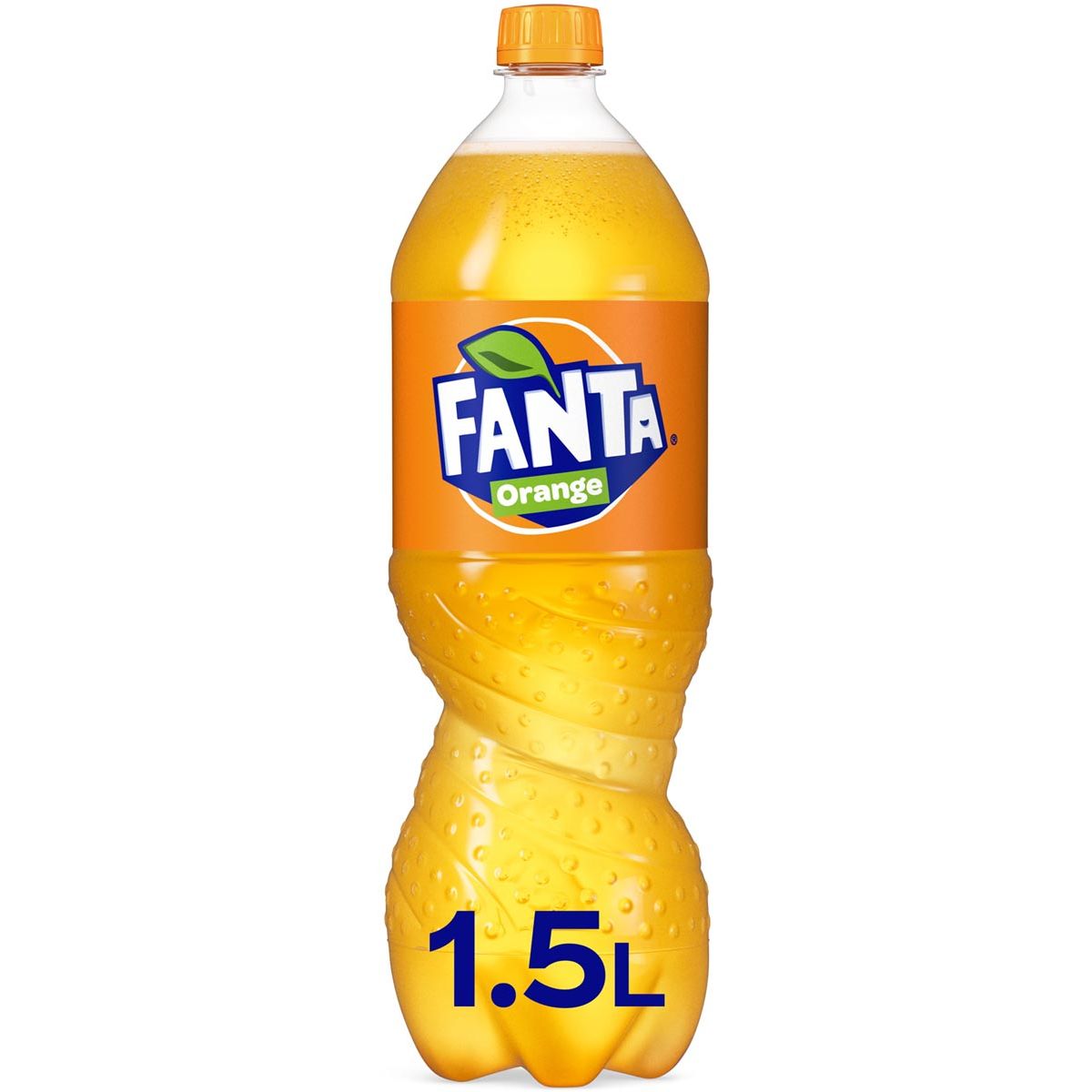 Fanta - Boisson gazeuse à l'orange, bouteille 1,5 l, paquet de 6