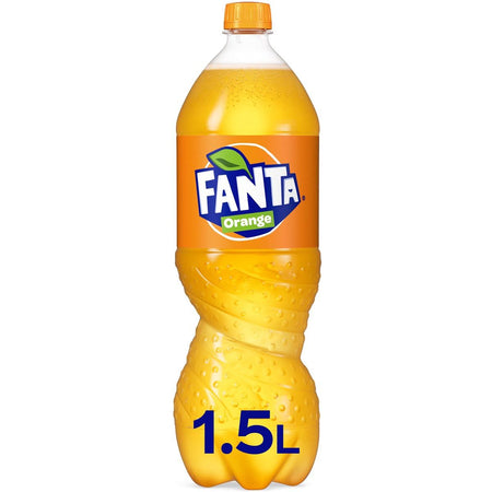 Fanta -  Orange frisdrank, fles van 1,5 l, pak van 6 stuks