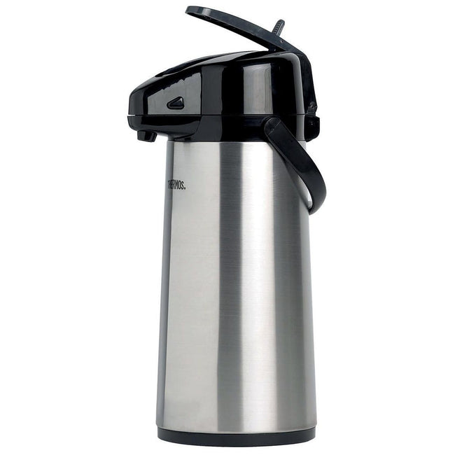 Thermos -   isoleerkan met pomp, inox