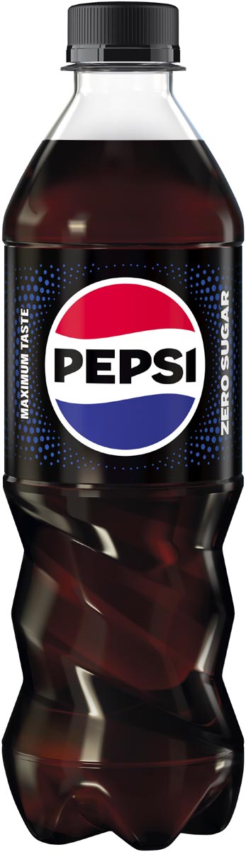 Pepsi - Zero Sugar frisdrank, fles van 50 cl, pak van 6 stuks