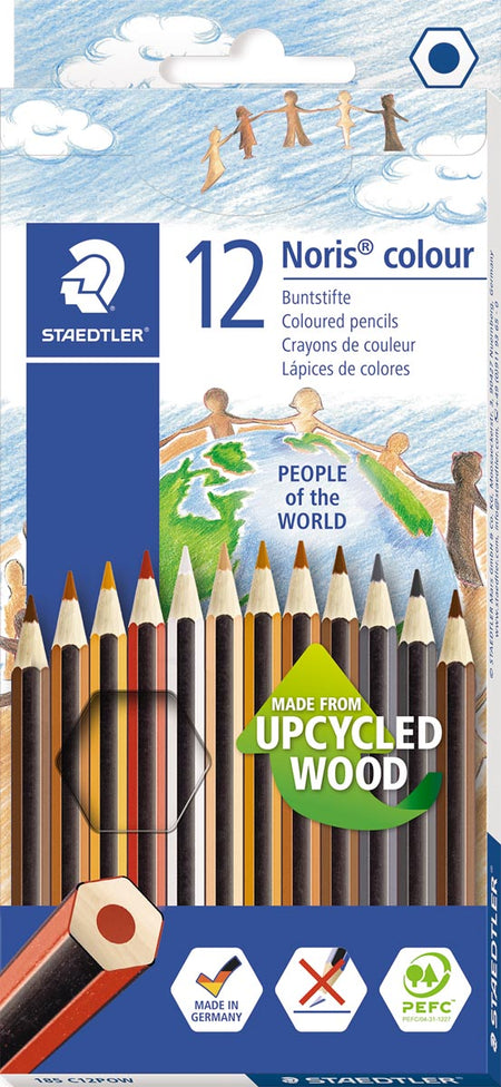Staedtler - Buntstifte Noris Colors People of the World 12er-Set