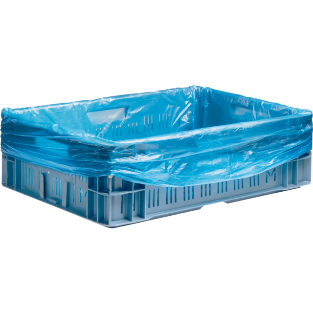 Klika - Bag | Kratzak | HDPE | 60/20x80cm | 8my | Bleu | 1000 pièces