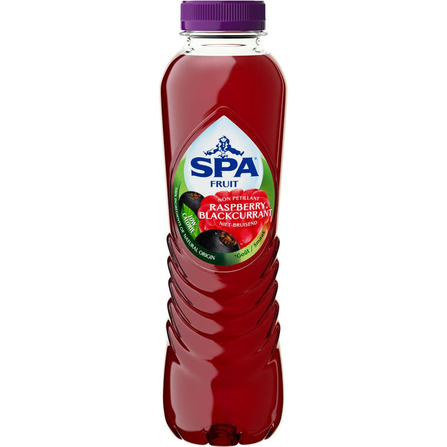 Spa - Spa Fruit toujours casqueur de framboise, 40 bouteille CL, paquet de 6 pièces