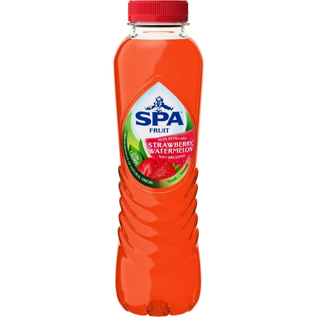 Spa - Spa Fruit toujours pastèque de fraise, bouteille de 40 CL, paquet de 6 pièces