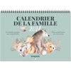 Brepols - Aperçu hebdomadaire du calendrier familial, français, 2026